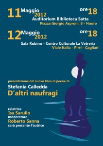 Locandina - eventi di Nuoro e Cagliari